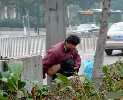 不堪入目 实拍陋习下的中国人