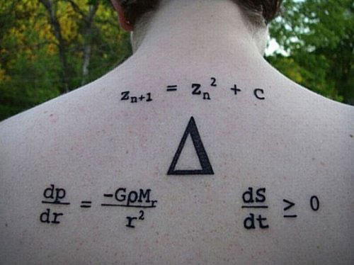 理科学生魔怔纹身