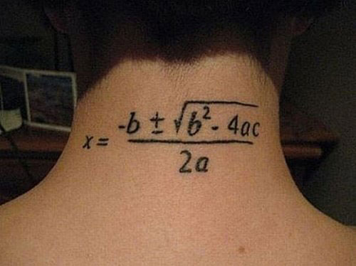 理科学生魔怔纹身