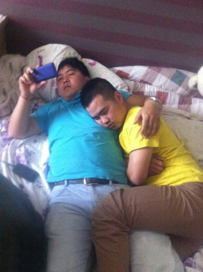 超奇葩的搞笑睡姿