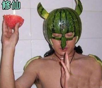 夏天到了 西瓜开始疯狂了