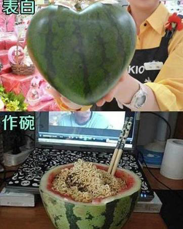 夏天到了 西瓜开始疯狂了