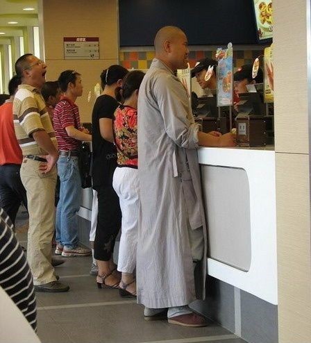 洋快餐店真是个神奇的地方